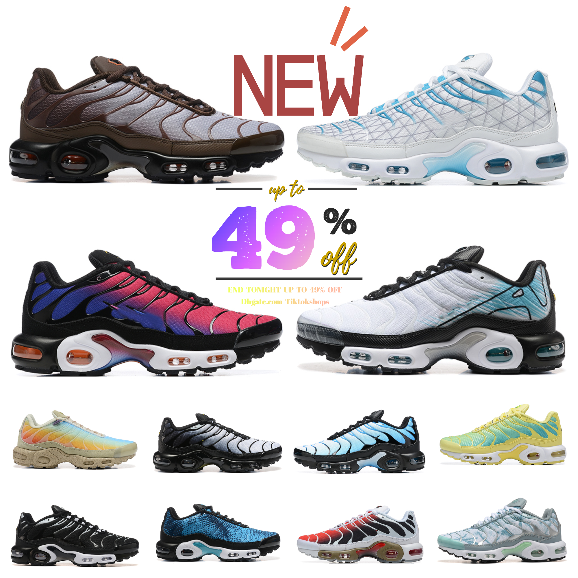 2025 tn tnss chaussure tn3 homme 1 Naples Running Shoes Mens Women Triple Black White Sky Blue Gradient tns Breathable Men designer Trainers outdoor Sports Sneakers