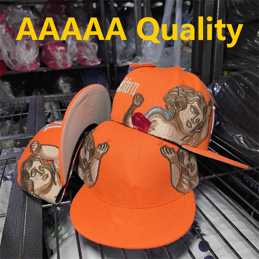 Fitted Designer Size Baseball Football Flat Casual Caps Letter Embroidery Cotton All Teams Sport World Patched Full Closed Ed Hats Mix Order 7-8 Size 