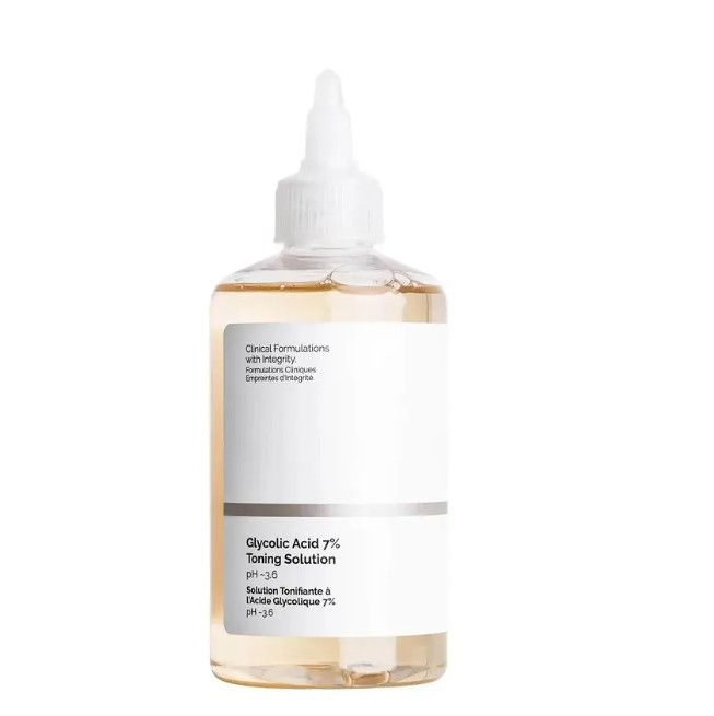 Wholesale 240ml Ordinary Glycolic Acid 7% Toning Solution Nourishing Gentle Glycolic Acid Toner Exfoliating Moisturizing Control Oil Treatment Acid Fa