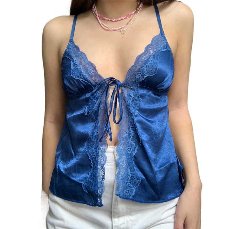 Xingqing 2024 summer lace close fitting vest top beige pink womens sleeveless V-neck slim fit vest top sweet sexy fashionable sweet crop topXJ250508