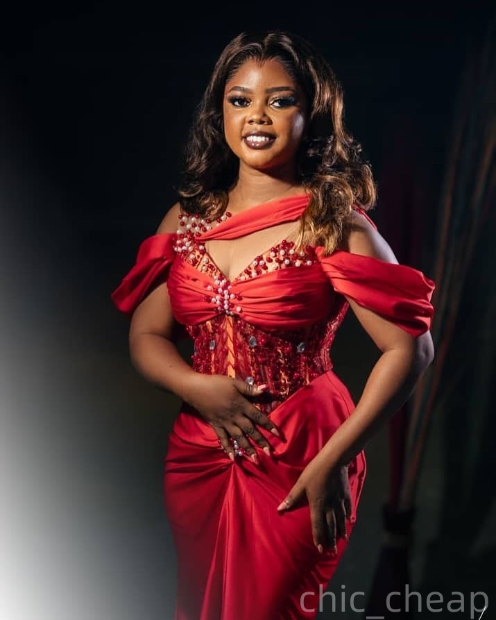 Red Mermaid Plus Size Prom Dresses 2025 Beaded Crystals Satin Sheer Neck Evening Formal Party Second Birthday Engagement Gowns Dress For Special Occas