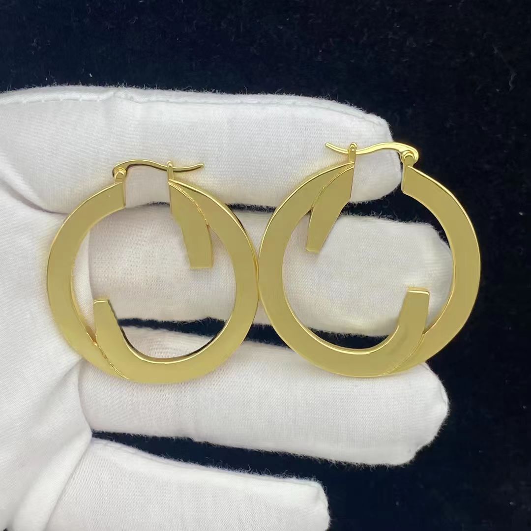 Luxury 18K Gold Plated Designer Earring Woman Crystal Rhinestone Jewelry Woman Designer Copper Jewelry Party Gift