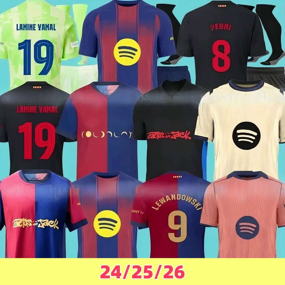 25/26 LAMINE YAMAL LEWANDOWSKI Soccer Jerseys Coldplay Limited edition shirts OLMO PEDRI GAVI ARAUJO RAPHINHA DE JONG football kids kit Fermin BALDE Child