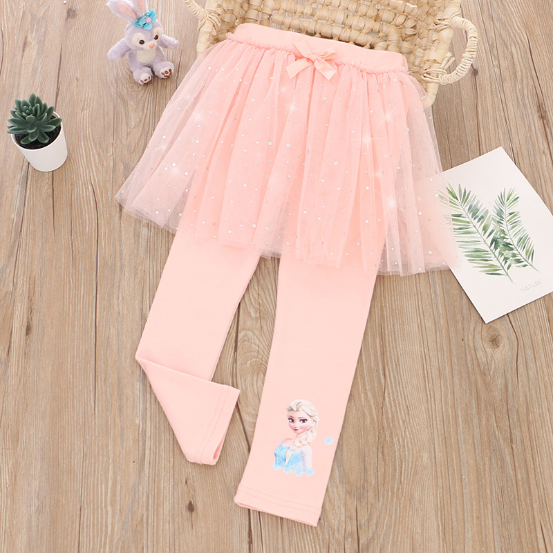 DISNEY Frozen Elsa princess kids designer clothes baby girl kids clothes Girl clothes cartoon cotton Soft fabric Design without labels.