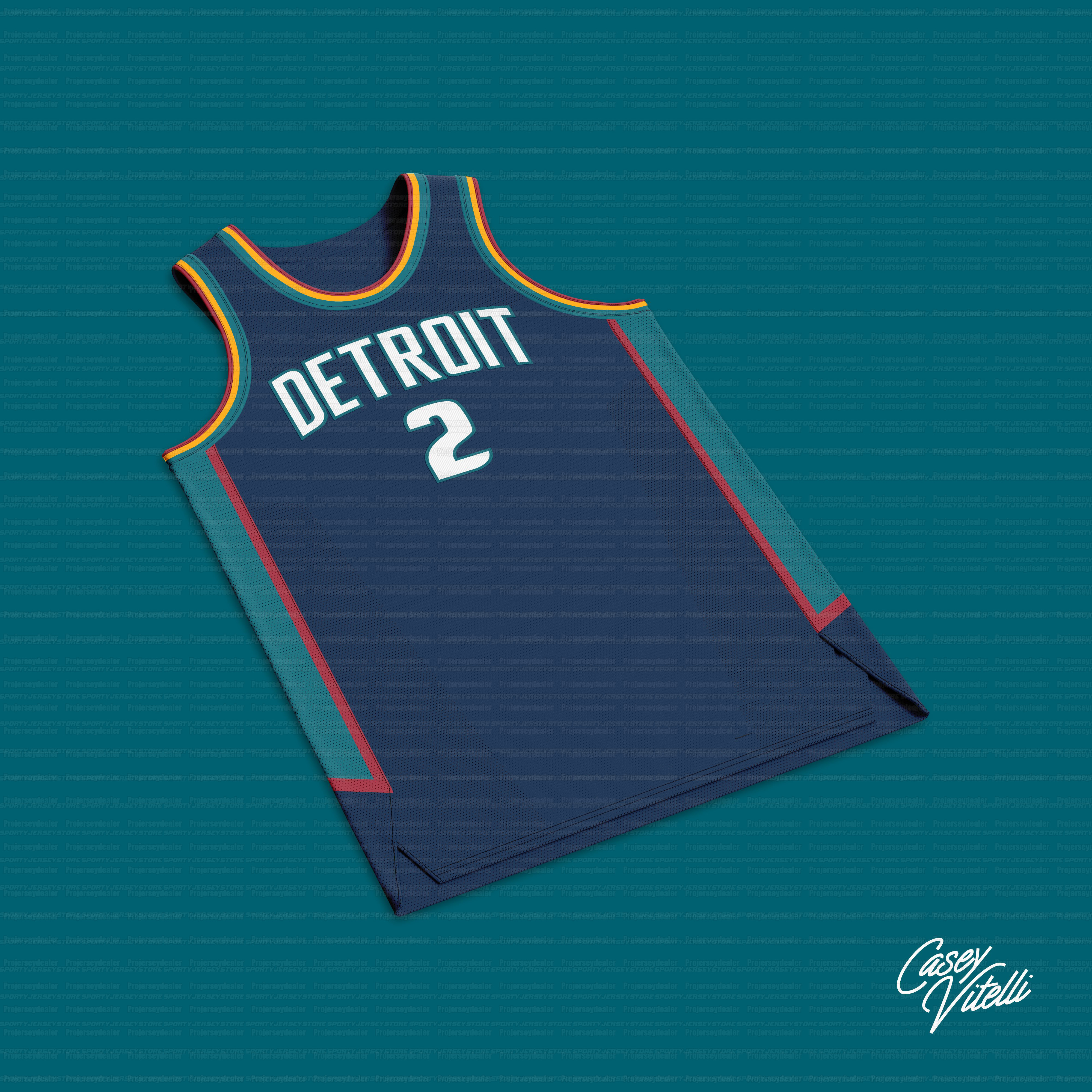 Custom Jersey Cade Cunningham 2025-26 City Jersey Jalen Duren Jaden Ivey Paul Reed Ausar Thompson Isaiah Stewart Malik Beasle