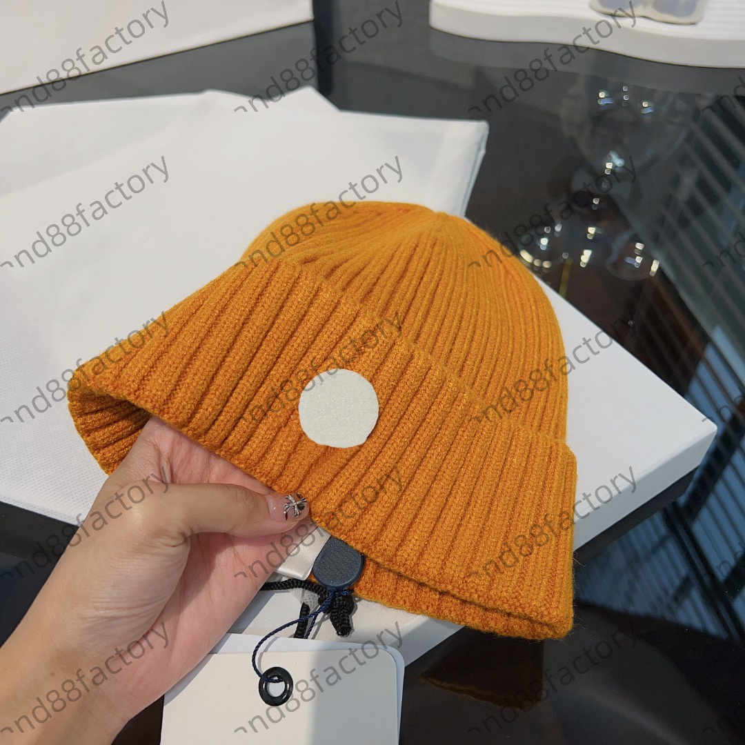 new designer beanie hat Men bonnet skull cap knit woman Classic Dark Grey Fashion Leisure plaid fall winter ski warm High Quality Box Free