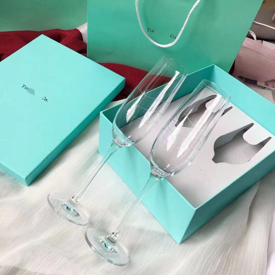 Champagne To Wedding Engagement Hand Birthday Red Wine Cup Gift Set Tail Glass 000
