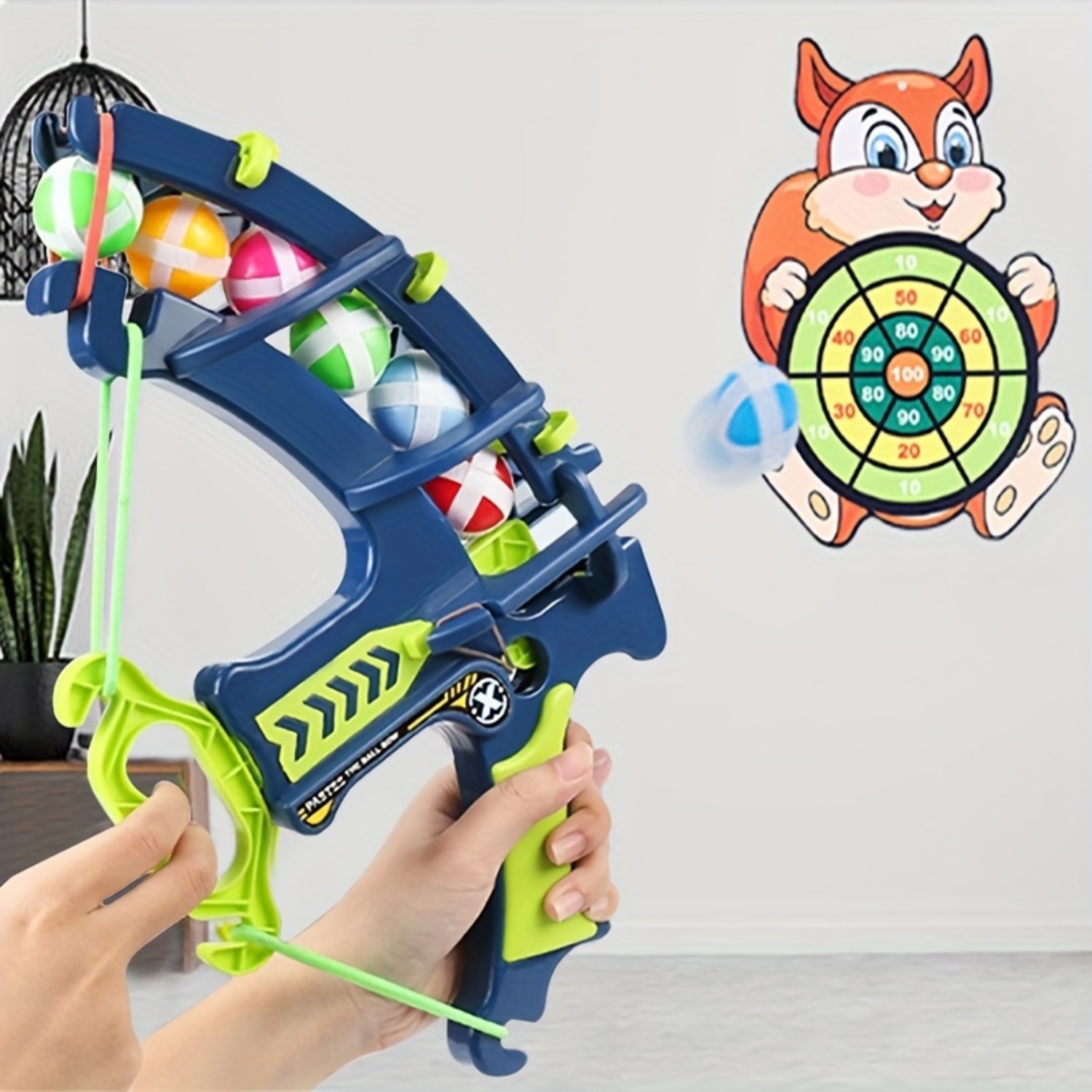 Red Fox Sticky Target Ball Set with Multiple Play Modes - Safe, Durable, and Fun for Parties and Family Gatherings