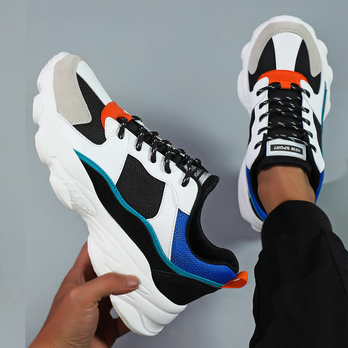Free shipping designer men womens running shoes black white blue green outdoor sports casual shoe trainers sneakers 36-41