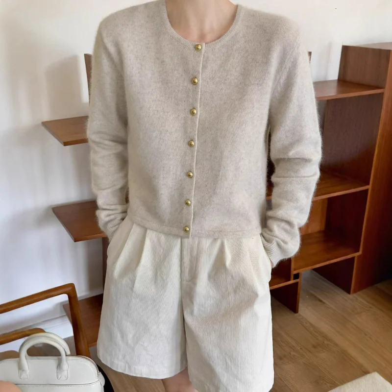 Corduroy Womens Shorts Summer Highwaisted smallASlimming fit Retro Washing Process Pants 250506Z