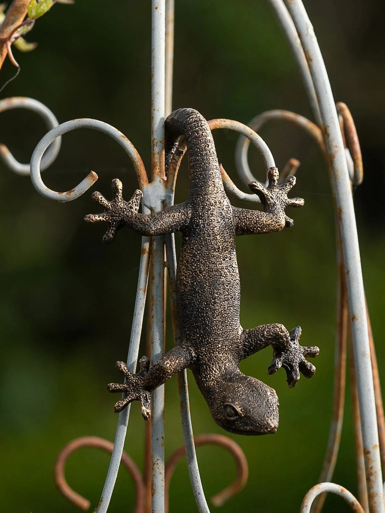 1pc Planter Figurine Plant Planter Gecko Hanging - Decorative Patio Art Ornament for Patio Yard and Garden Planter Decoration 250428