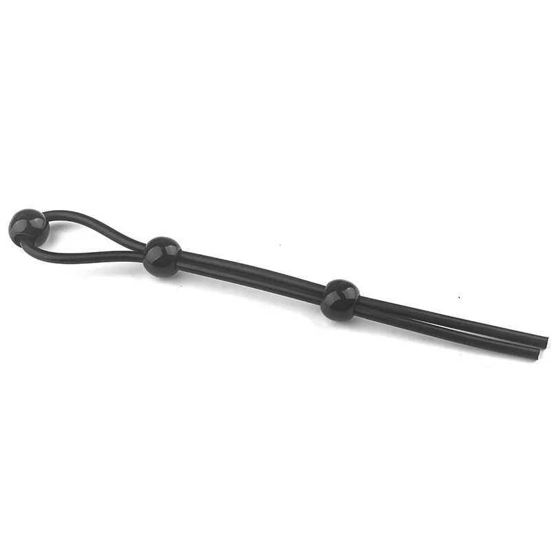 Adjustable Penis Ring Rope Sex Toys for Adults Men Silicone Ejaculation Delay Cock Scrotum Ring Male Lasting Cockring Penis Ring W250512