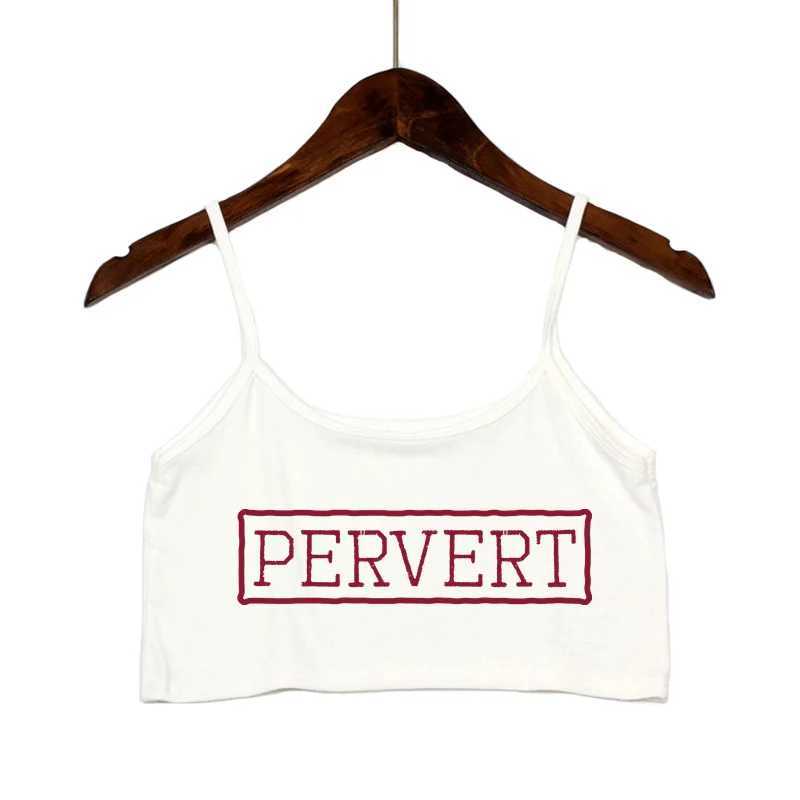 Pervert Camis backless Camisole summer crop womens sexy top seamless sleeveless vest womens top Camison VeranoXJ250508