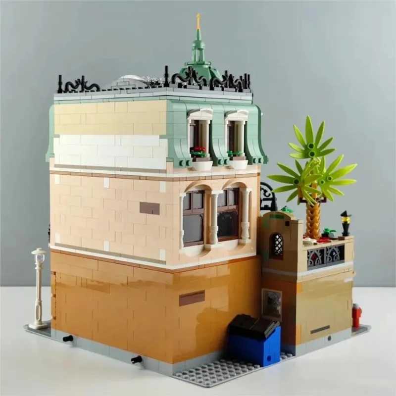 10297 Building Blocks Creative Expert Boutique Hotel Model Modular Houses Bricks Kids Toys for Children Adults Gifts Brinquedos X250509