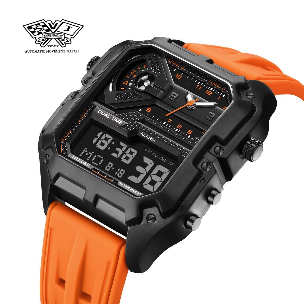 SYJ three-movement multi-function sports watch, waterproof luminous, high-end smart men's watch free shipping