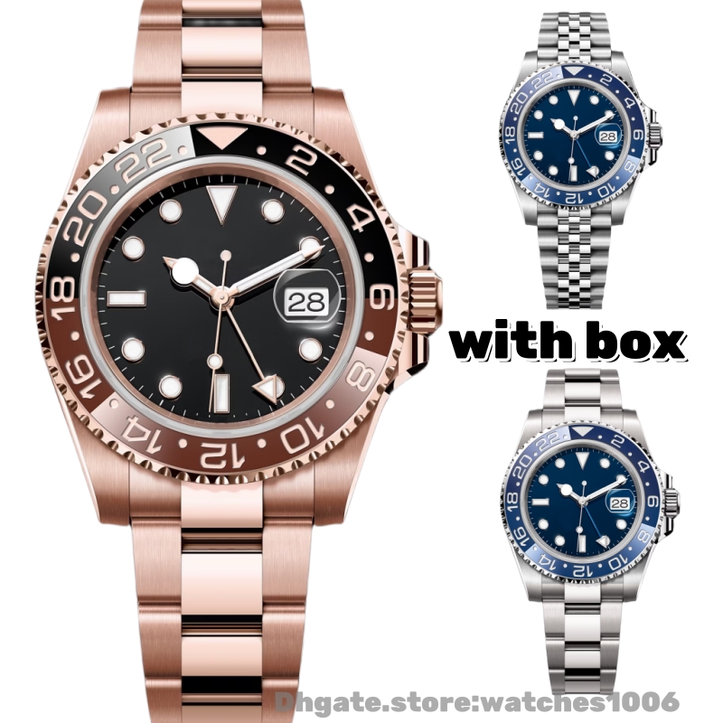 Luxury Mens Automatic Mechanical Designer Watches 40MM High quality Sapphire watches Luminous waterproof Stainless steel Fashion watch