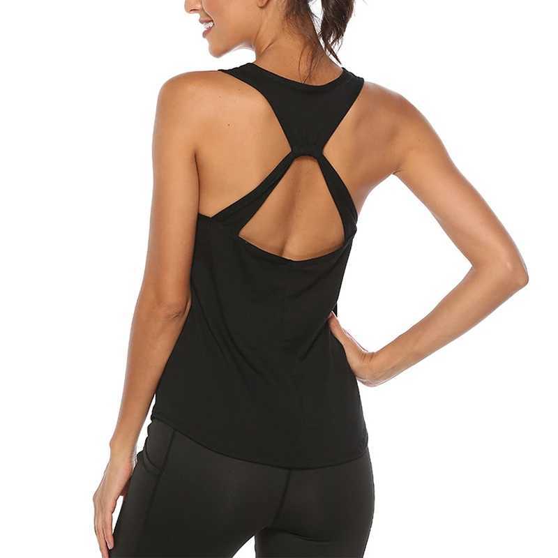 Sexy ss Yoga Tank Tops For Women Sev Sport Fitn T Shirt Workout Yoga Shirts Quick Dry Athletic Running Vest LadyXJ250509