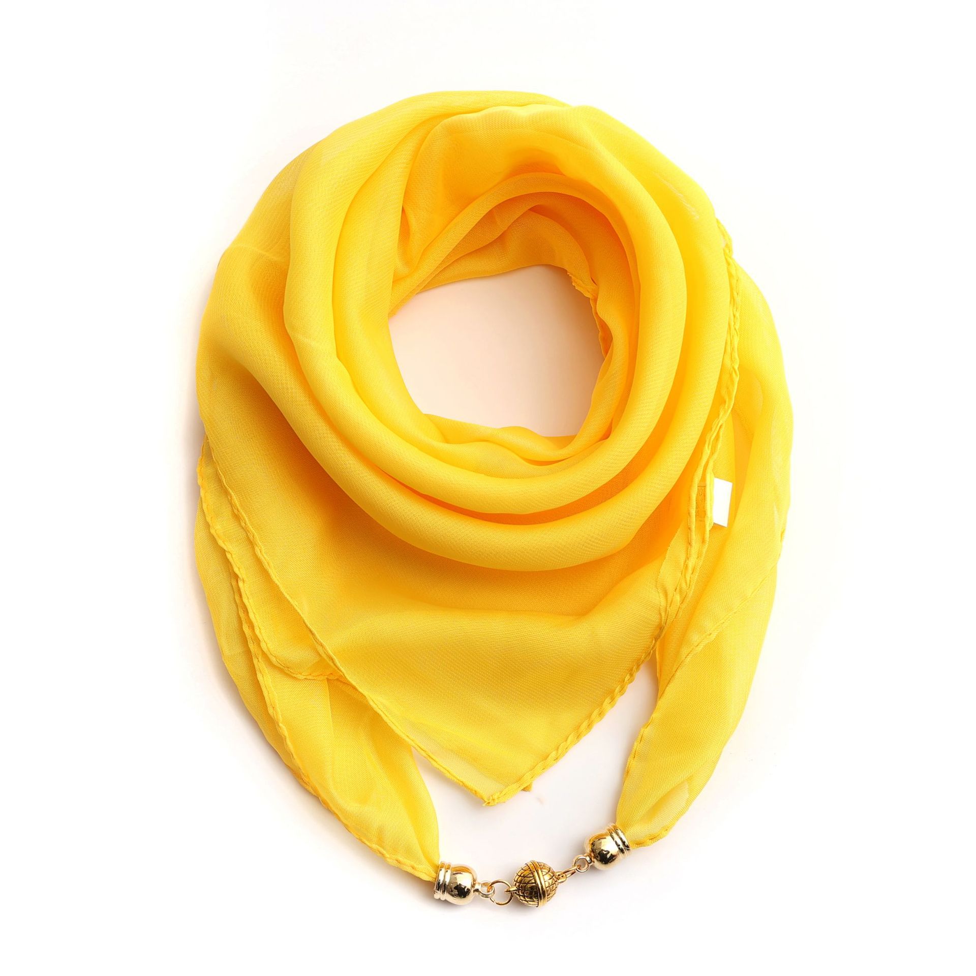 K660 Women's Spring and Autumn New Magnetic Snack Thin Red Square Scarf Scarf Scarf Decorative Versatile Neck Protection Lazy Scarf