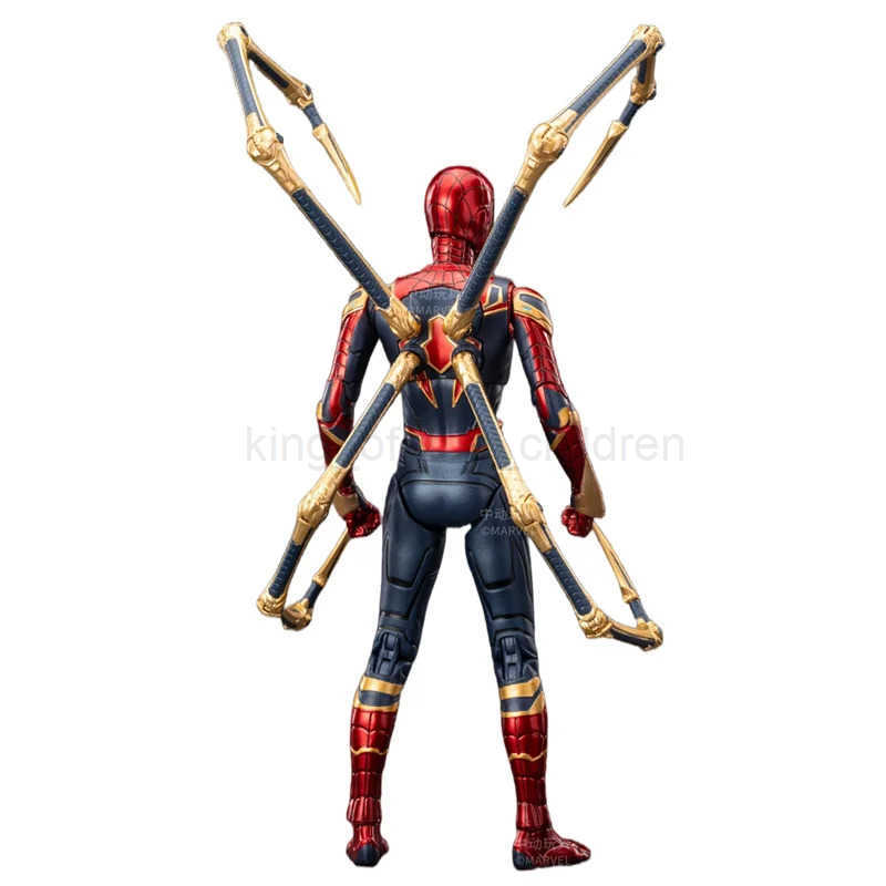 Disney ZD Toy Spider Man No Way Home Marvel legends 1/10 Peter Parker Gold Black Red Model Action Figure Adult Collectible Toy W250509