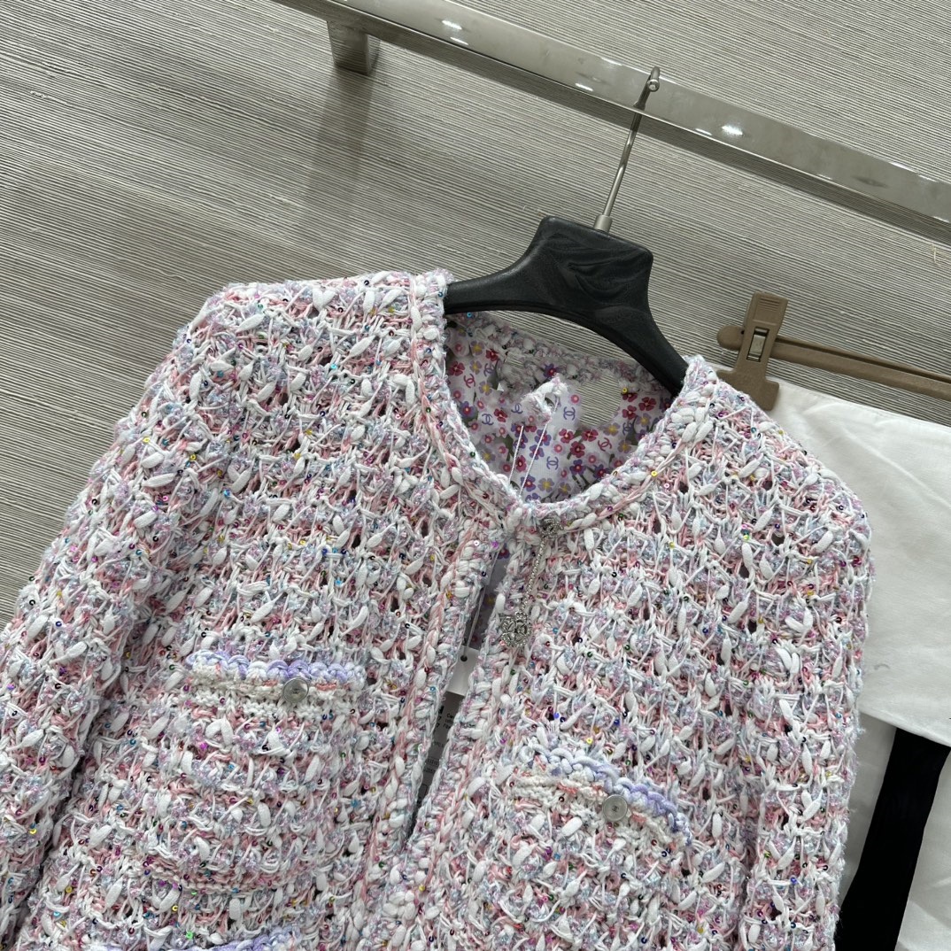 2026 Designer Autumn/Winter New Colorful Macaron Cardigan Top Breathable and Comfortable for Women