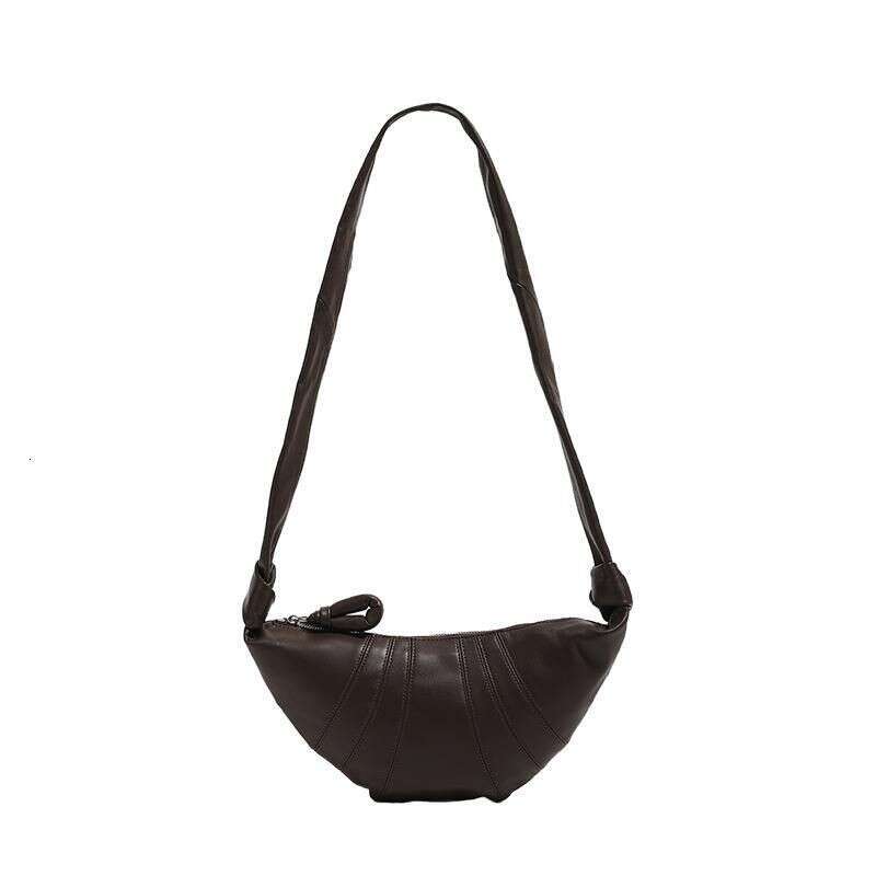 High quality popular women croissant bag crossbody bag shoulder bag Hobo bag Real Leather Chest Single shoulder Bag casual versatile women men bag