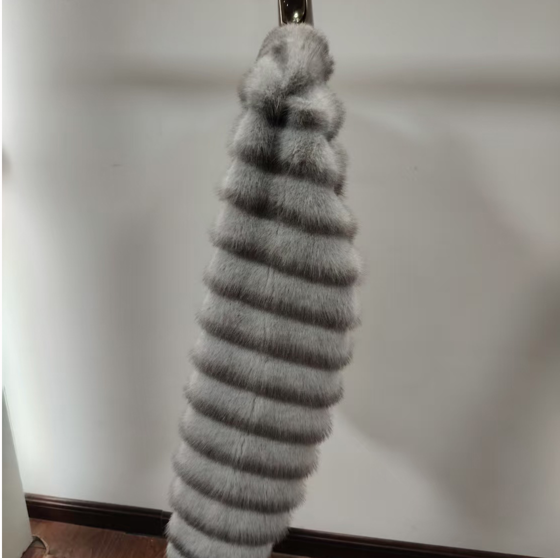 Elegant Womens Winter Cozy Velvety Artificial Mink Outerwear with High Fashion Appeal