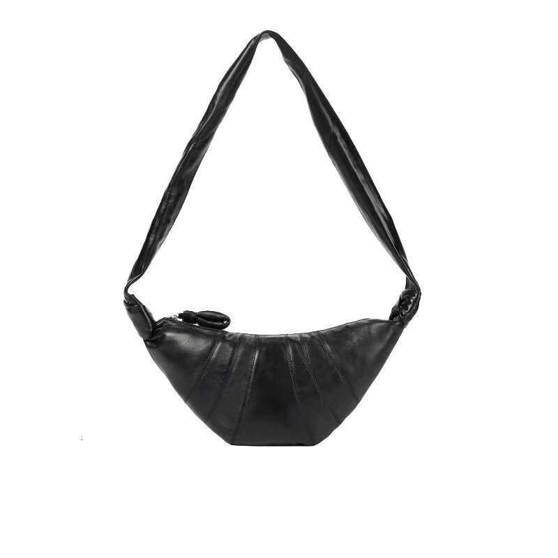 High quality popular women croissant bag crossbody bag shoulder bag Hobo bag Real Leather Chest Single shoulder Bag casual versatile women men bag