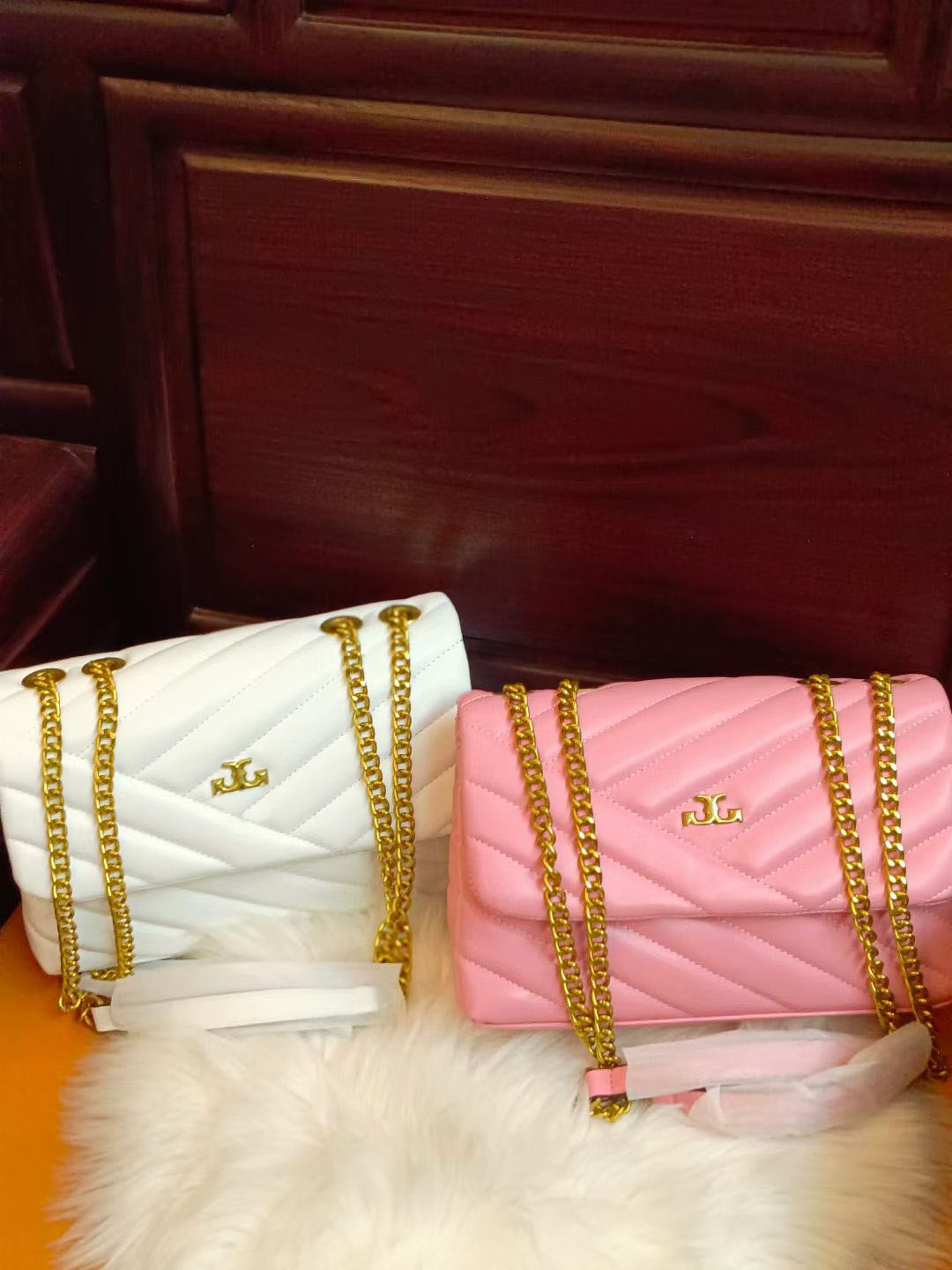 Designer genuine leather chain bag fashion trendy shoulder crossbody bag retro underarm bag for women's bag