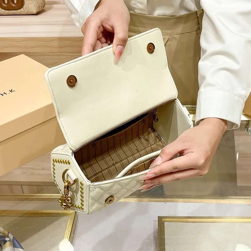 brand women's Light handbag 2025 new high-end texture fashionable single crossbody with chain shoulder bag