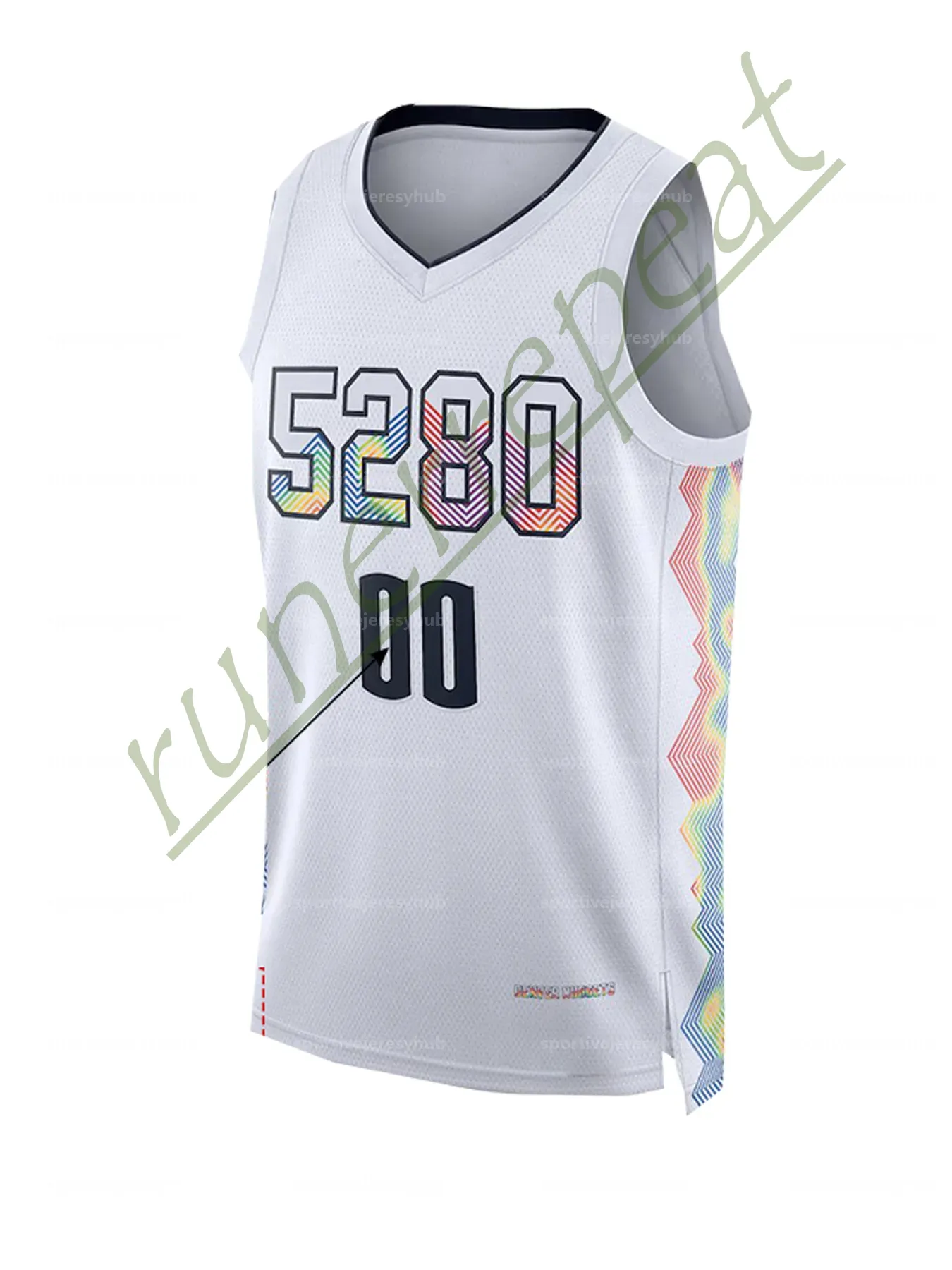 Jokic 2024-25 CITY Basketball Jersey Westbrook Gordon Murray Custom Any Name Number