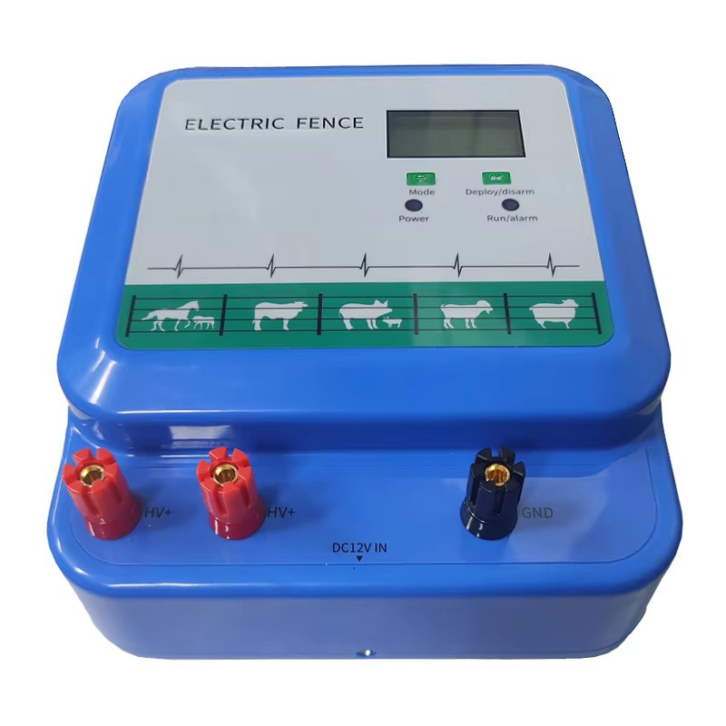 Electric Fence with Secure Pulses for Animal Containment & Protection- Durable Perimeter Security Fencing