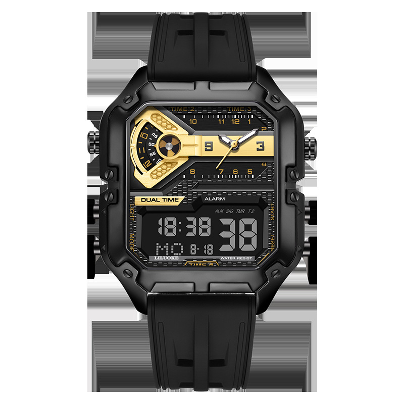 Outdoor sports type Three-movement multifunctional watch, waterproof luminous, high-end smart men's watch free shipping
