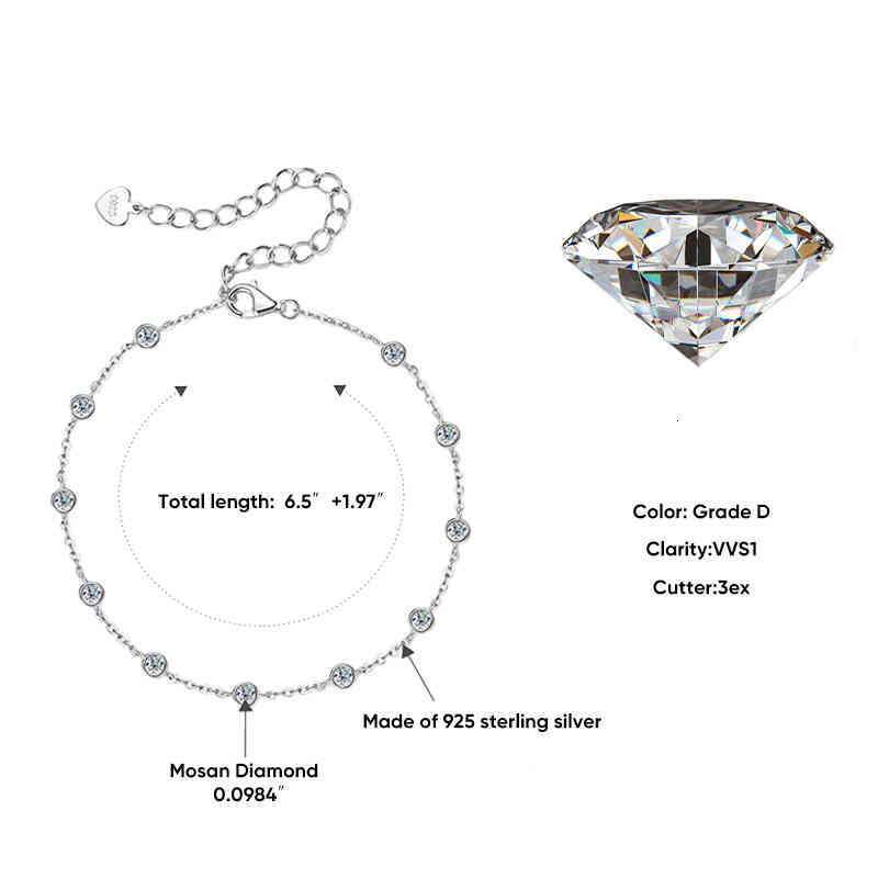 DHcollections Birthday Gift Stainless Steel Women's Shiny Gold Plated Round Zirconia Station Bracelet