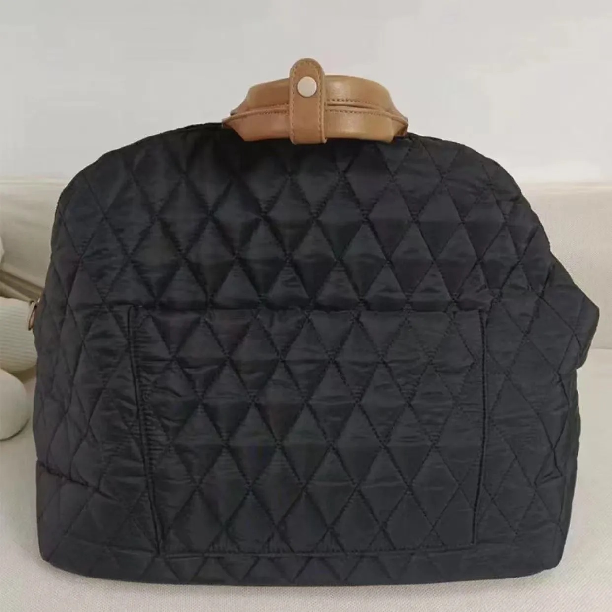 Upgraded pet kennel nylon waterproof pet bag, detachable handbag, car dual-use travel cat litter
