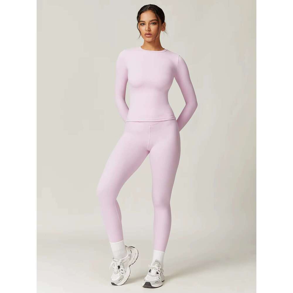 DHessentials Fashionable Autumn Boutique Long Sleeved Sportswear, Jogging Pants Two-piece Set, Leggings Set
