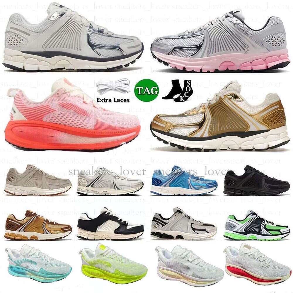 Vomero 5 18 Metallic Silver Gold Running Outdoor Toe Men Women Shoes Photon Dust pink Brown Yellow Ochre Anthracite Triple Black Trainer Grey White Port Zoom Sneakers