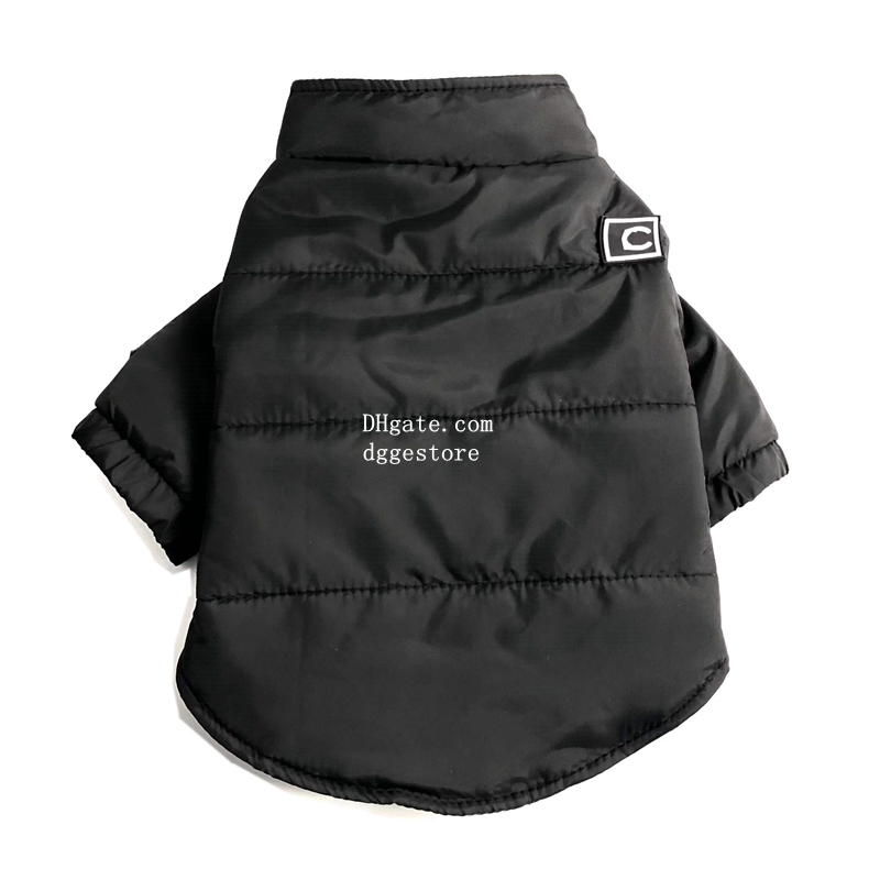 free shipping Designer Clothes Apparel Windproof Winter et Waterproof Warm Coat Cold Weather Pet Clothing with ic Letter Pattern for Small Dog L A397