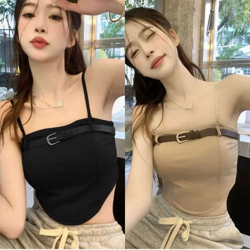 Slim Camisole New INS Hip Hop Womens Top Niche Summer Tube TopXJ250508