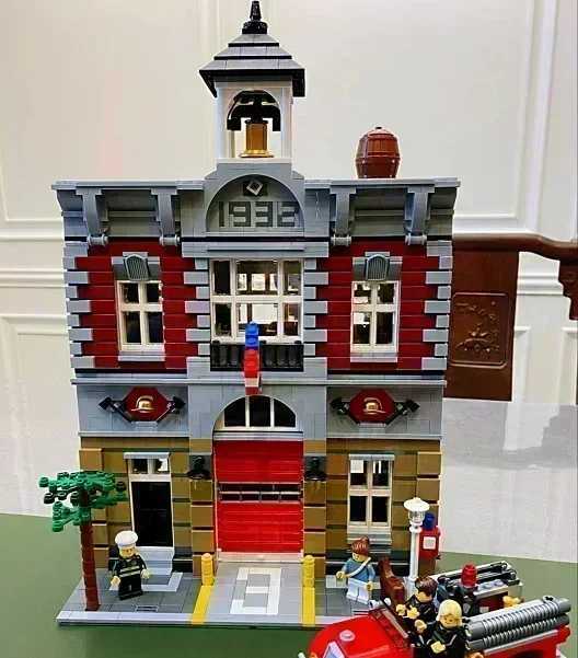 Creatoring Expert Pet Book Shop Town Hall Downtown Diner Model Moc Modular Building Blocks Brick Bank Cafe Corner Toys Parisian X250509