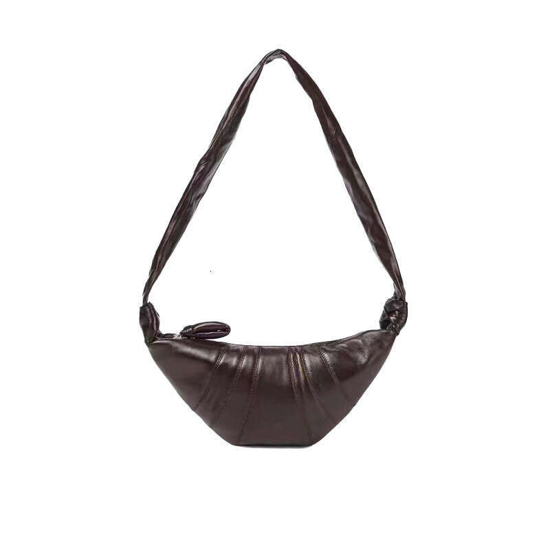 High quality popular women croissant bag crossbody bag shoulder bag Hobo bag Real Leather Chest Single shoulder Bag casual versatile women men bag