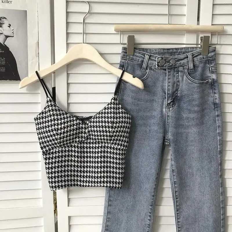 Crop top womens sexy wireless push up pad tank top ultra-thin sports summer vest 2023 newXJ250508