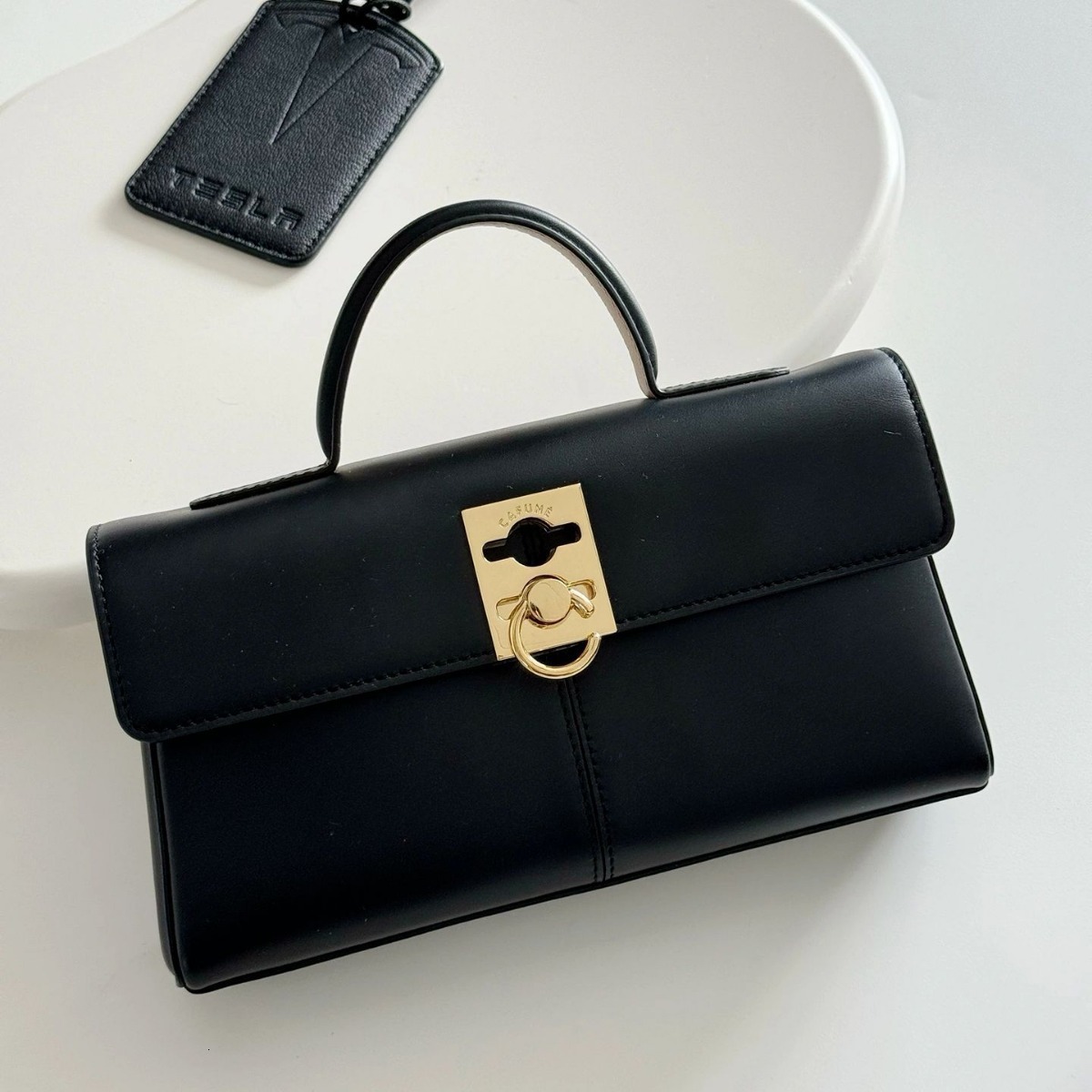 High Quality New Style Free Delivery Designer CAFUNE Stance Wallet Small Classic Elephant Grey Handbag Diagonal Straddle Bag