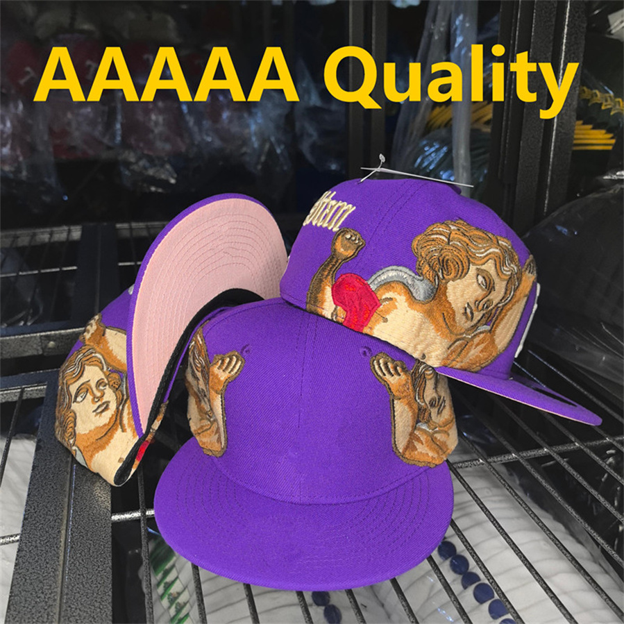 Fitted Designer Size Baseball Football Flat Casual Caps Letter Embroidery Cotton All Teams Sport World Patched Full Closed Ed Hats Mix Order 7-8 Size 