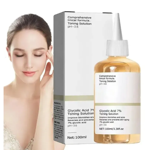 Wholesale 240ml Ordinary Glycolic Acid 7% Toning Solution Nourishing Gentle Glycolic Acid Toner Exfoliating Moisturizing Control Oil Treatment Acid Fa