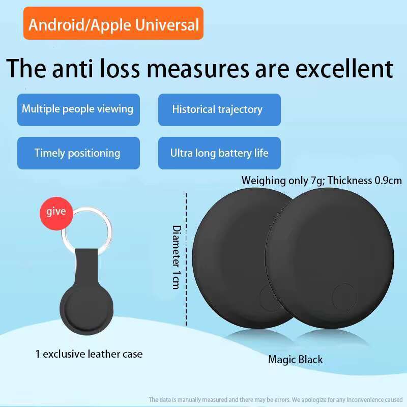 mini air tag gps tracker ios android historical track query bluetooth antilost device for pets and valuables