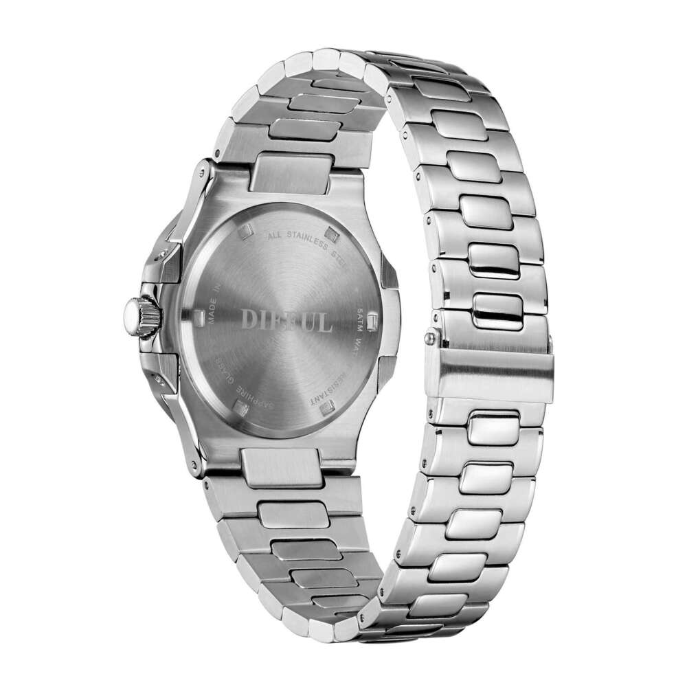 DHCollections Stainless Steel Quartz Watch 41mm Dial for Men