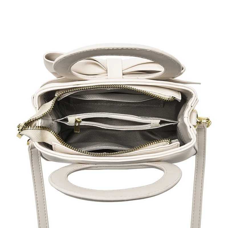 2024 New Trends Womens Small Square Bag Bow Single Shoulder Bag Fashionable Western Cross Bag Handbag Z250509-1