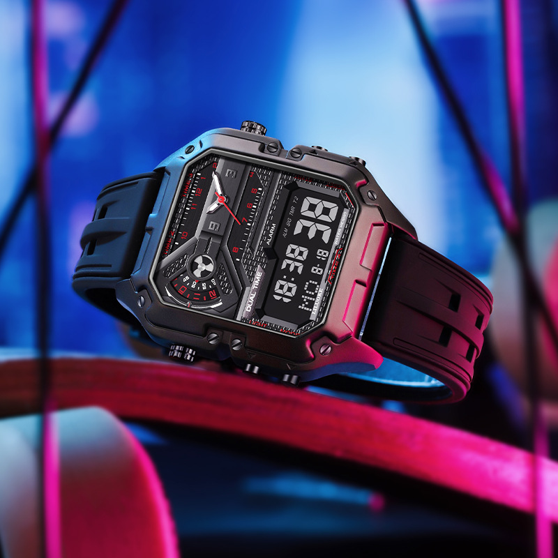 SYJ three-movement multi-function sports watch, waterproof luminous, high-end smart men's watch free shipping