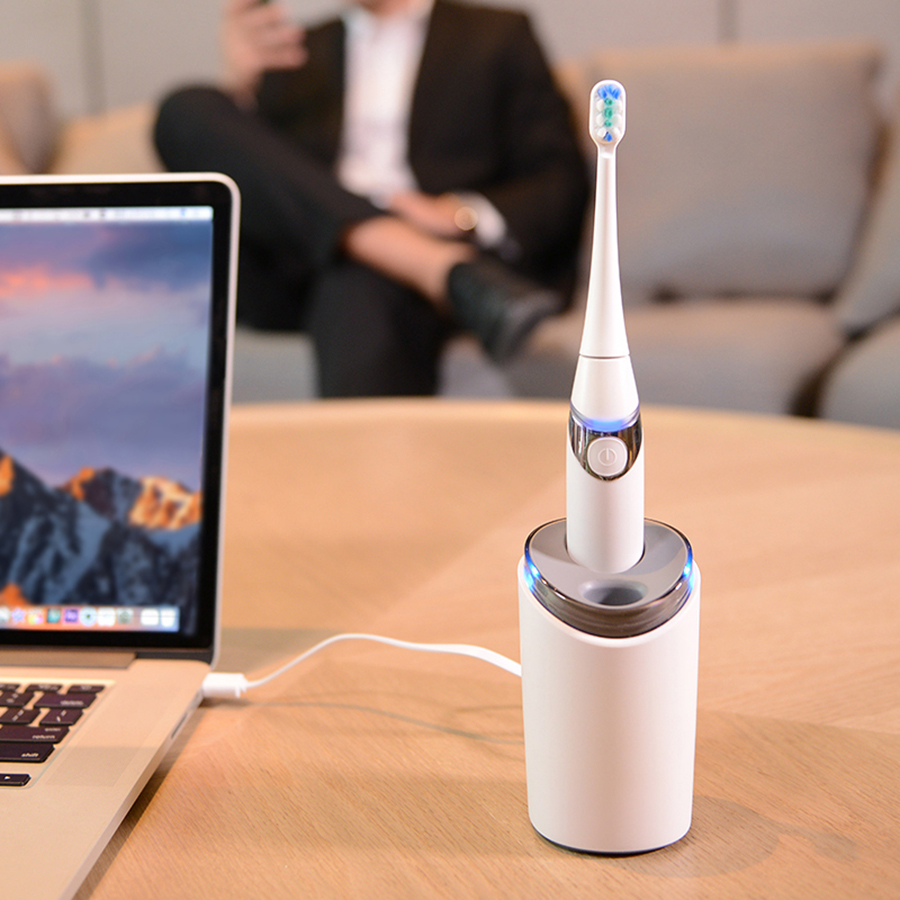 Travel Adults Electric Toothbrush TypeC Charging Drying Function Electrical Toothbrush