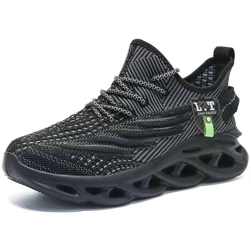 Free mail 48 large men's shoes for spring and autumn sports running casual deodorant breathable mesh shoes daddy shoes Fried Dough Twists soles t